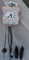 I discounted an antique porcelain wall clock, it works