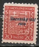 Szlovákia 0050 Mi 4  0,30 Euró