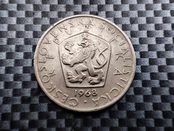 Czechoslovakia 5 crowns, 1968