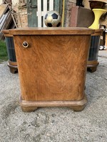 Mid century retro bedside table small chest of drawers circa 1940 2.