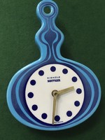 Art deco wall clock with electrical mechanism!!! 26X 18 cm!!!