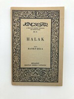 Béla Hankó: fish, 1945 - rare publication