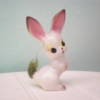 Naughty charming sexy porcelain bunny fur tail showcase condition