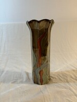 Porcelain vase with drying mark
