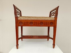 Antik etruszk formájú fiókos karfás pihenő szék fotel felújítandó 723 8588