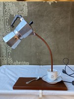 Table lamp made from a coffee maker, 46 cm.