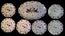 DT/425 – 6 személyes Zsolnay Főnix készlet csemege tányérokkal