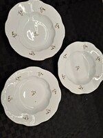 Zsolnay plates 3 pcs