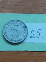 Austria 5 groschen 1991 zinc, 25