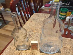 Retro violin shaped glasses bottles wine bottle violin