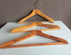 3 Pcs vintage clothes hanger negotiable design