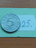 Austria 5 groschen 1986 zinc, 25