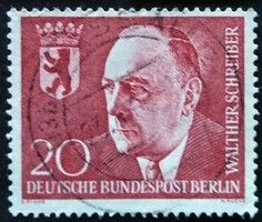 Bb192p / Germany - Berlin 1960 dr. Sealed with Walther Schreiber stamp