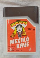 Mexikói kávé kávésdoboz retro