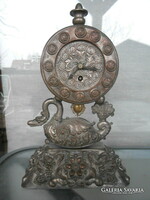 Antique Biedermeier table / fireplace clock