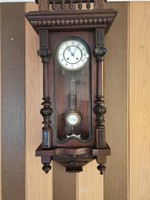 German wall clock in good condition.