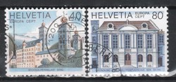 Svájc 1674 Mi 1128-1129      1,30 Euró