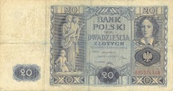 20 zloty zlotych 1936 Lengyelország 2.
