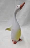 Hollóházi kézzel festett porcelán kacsa figura hibátlan állapotban 18 cm.