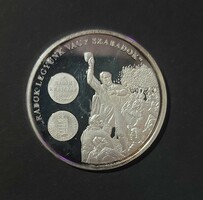 The chronicle of Hungarian money - to be prisoners or to be free commemorative coin