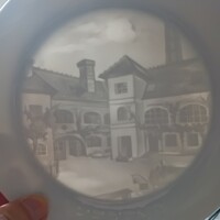 2 Herend lithophane, transparent plate