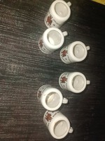 Mini porcelán korsók