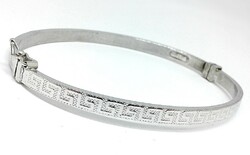 Engraved silver bracelet (zal-ag107525)