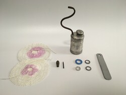 Szeged gas lamp canister, sealing kit, nozzle, valve cleaning needle, gas hose