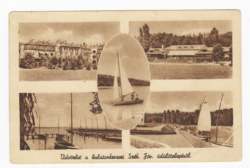 Székes Főváros üdülőtelep Balatonkenese - régi képeslap