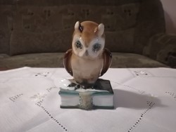 Zsolnay porcelain owl