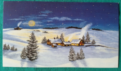 Karácsonyi kinyitható  képeslap