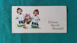 Húsvéti üdvölőkártya, mini képeslap