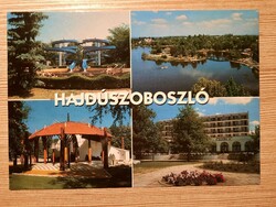 Hajdúszoboszló - retro postcard - postal clean