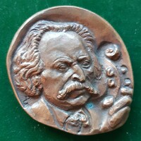 Peternák Gusztáv: MÉE Keszthely, Goldmark Károly, 1980, bronz érem