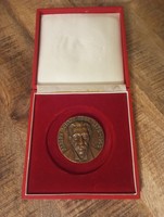 Bronze commemorative medal