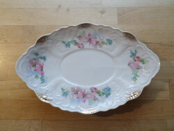Antique Bohemian Art Nouveau (Austria) porcelain oval bowl 16.5 x 24.5 cm