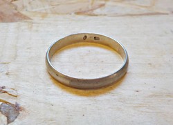 Old silver wedding ring 2.3 cm.