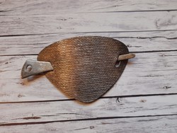 Silver-plated hairpin, bun pin