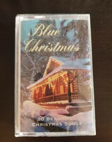 Blue Christmas karácsonyi magnó kazetta , bontatlan, Angol, Ajándéknak, originál