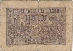 1 leu 1915 Románia 2.