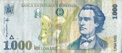 1000 Lei 1998 Romania 2.