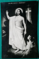 Religious Easter postcard, ran