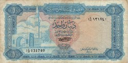 1 dinár 1972 Líbia 2.