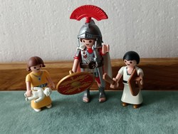 Playmobil Roman warrior with children