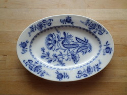 Antique haas & czjzek schlaggenwald porcelain bowl 18.5 x 26.5 cm