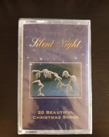 Silent night Christmas tape cassette, unopened, gift in English, for a present, original