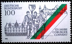 N1676 / Germany 1993 the Coburg Convention stamp postmark