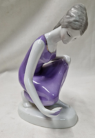 Ravenclaw girl porcelain figurine in perfect condition 17 cm
