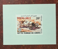 1914 Mercedes stamp block f/1/2