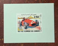 1957. Maserati stamp block f/1/2